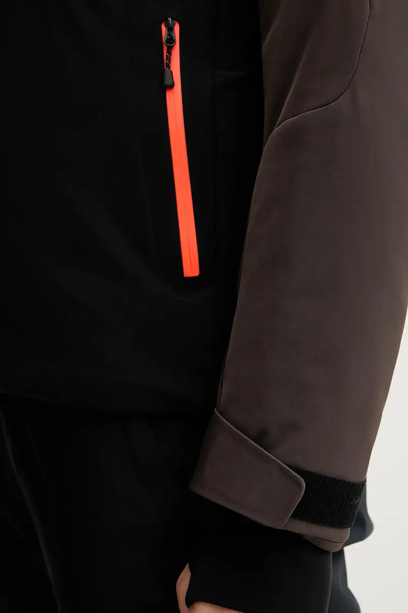 giacca da sci IVO Marrone miniatura 5