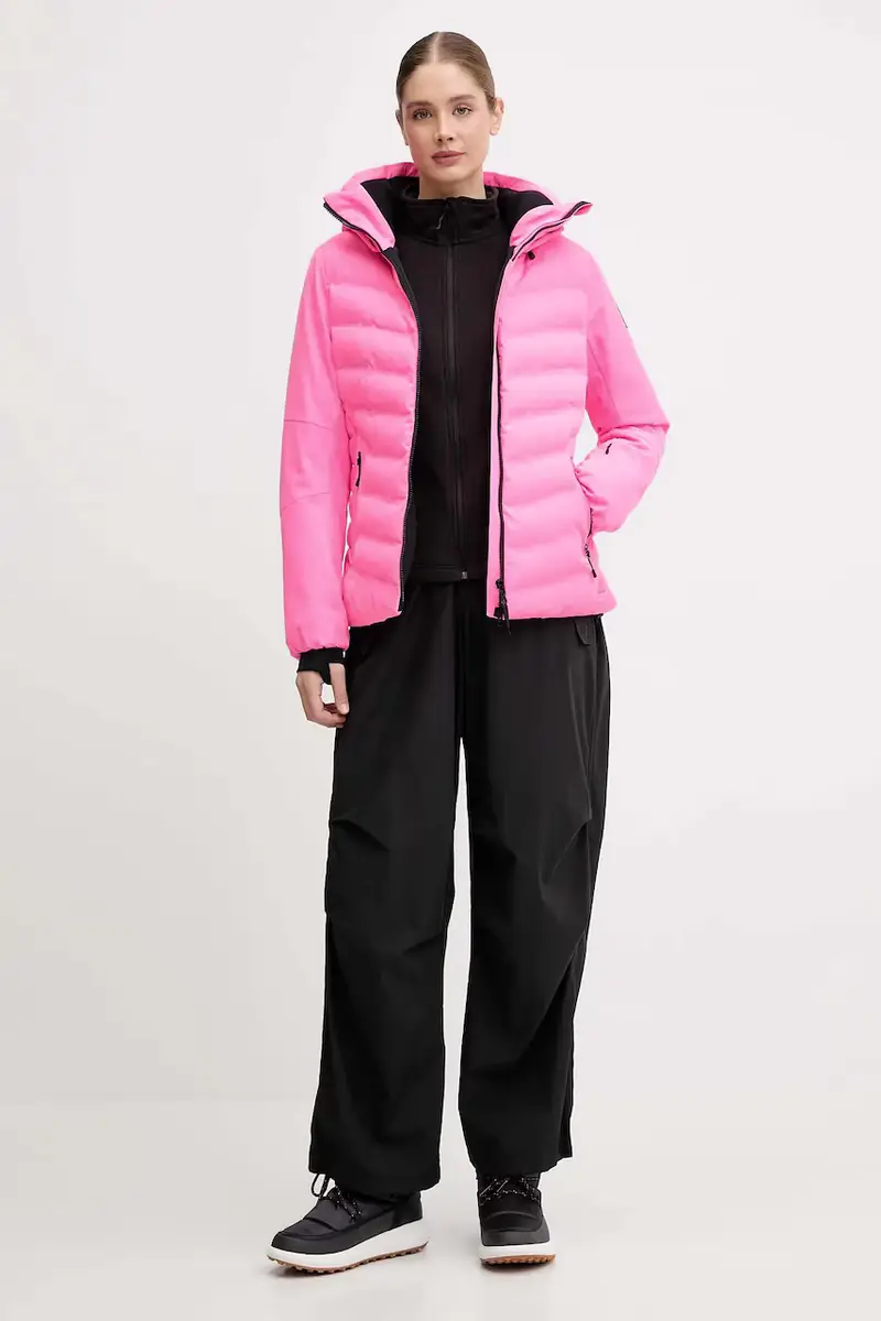 giacca da sci JANKA Rosa miniatura 2