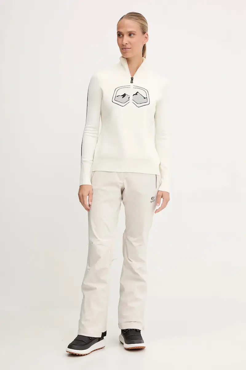 maglione con lana AZRA Beige miniatura 2