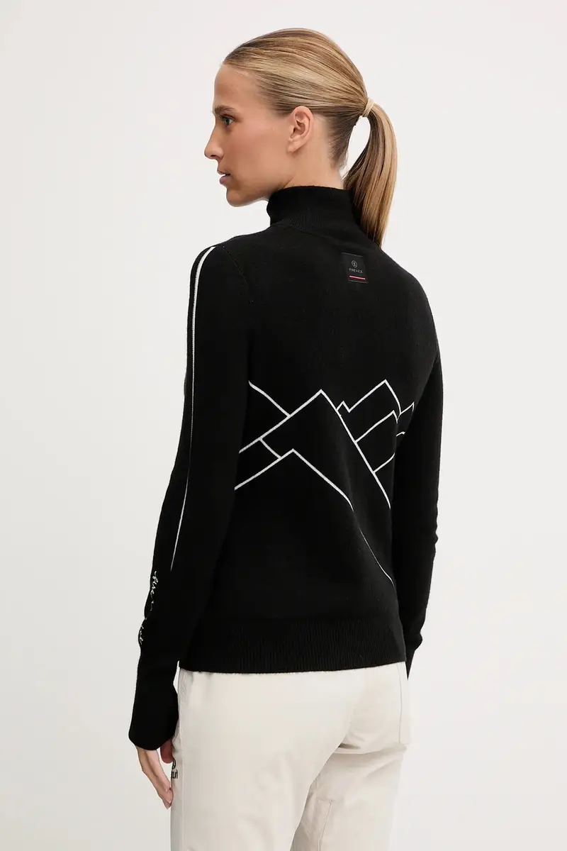 maglione con lana AZRA Nero miniatura 3