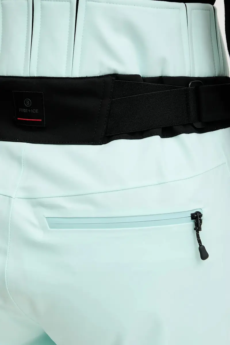 pantaloni da sci BORJA Turchese miniatura 4