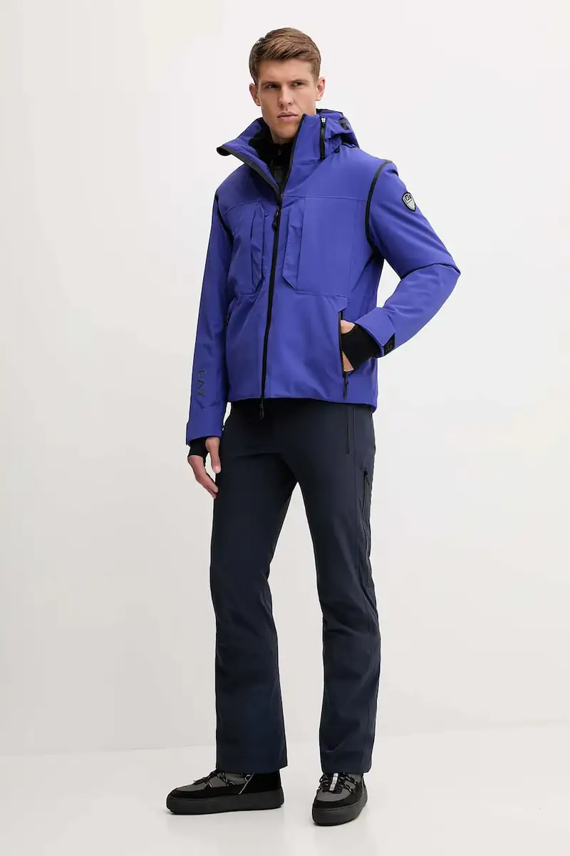 pantaloni da sci NIC-T Blu navy miniatura 2