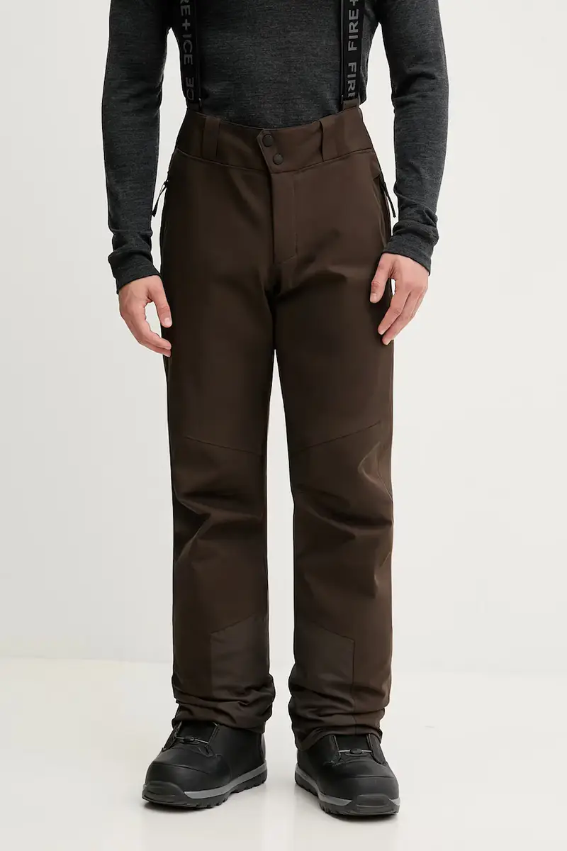 pantaloni da sci SCOTT Marrone miniatura 2