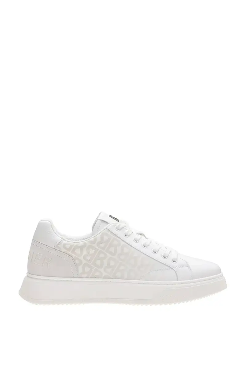 sneakers in pelle MILAN colore bianco 12440025