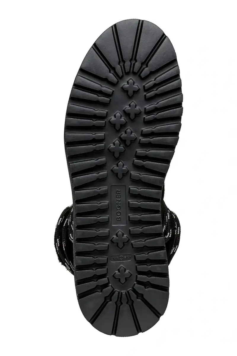 stivali da neve in camoscio ANTWERP L 27 Nero miniatura 3