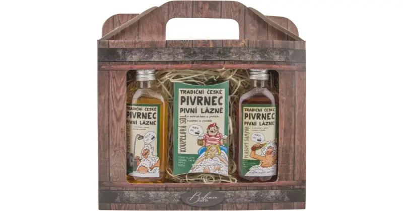 & Cosmetics Confezione Regalo Per Il Bagno Per Uomo Shampoo 100 Ml + Gel Doccia 100 Ml + Sale Da Bagno 150 G