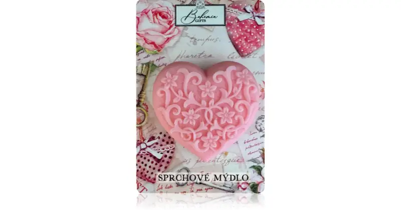 & Cosmetics Handmade Heart sapone fatto a mano con glicerina 90 g