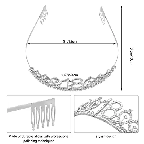 Bohoman Corona e Tiara per 18° Compleanno - "It's My 18th Birthday" Festone, Fascia, Decorazioni e Regali per Feste miniatura 3