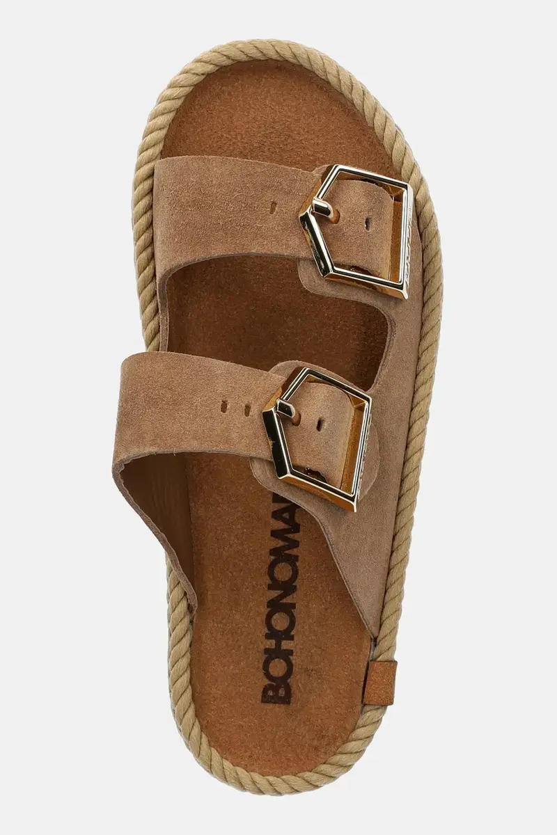 infradito in pelle Sydney donna colore marrone SYD.12 miniatura 4