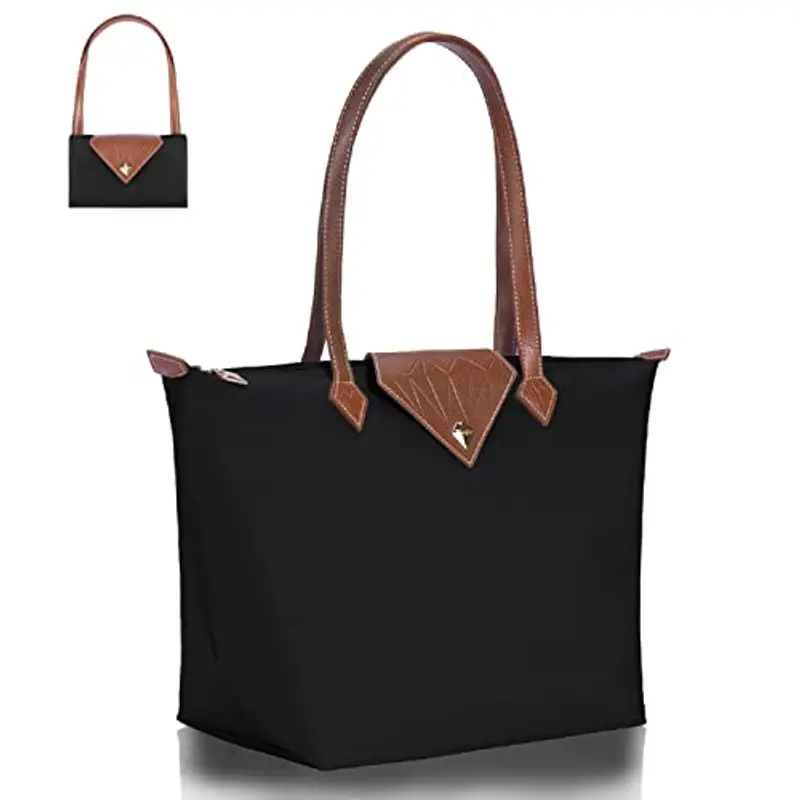 BOJLY Borse Tote da Donna Borse a Tracolla Elegante da Donna in Nylon Impermeabile Borsa con Manico Superiore Borsa da