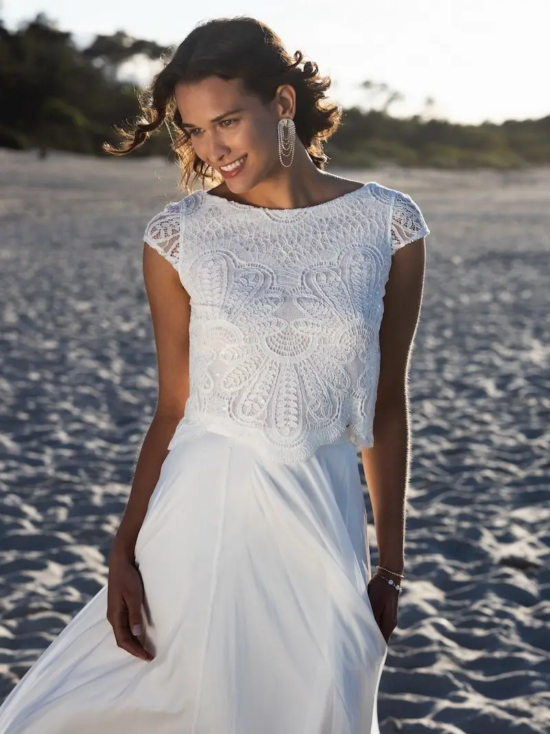Bolero in pizzo Novias Ella | Maat: L