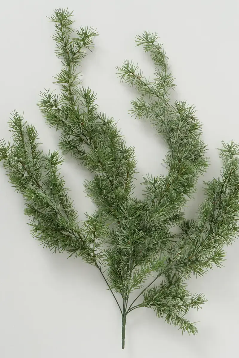 artificiali rami Pine 86 cm colore verde miniatura 2