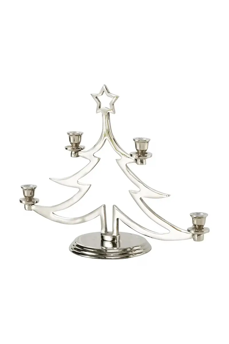 candeliere di natale Grante 35 x 47 cm Grigio