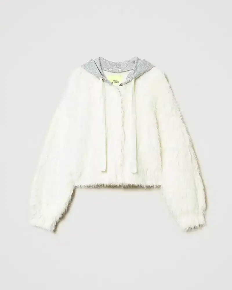 Bomber MYFO con cappucco panna