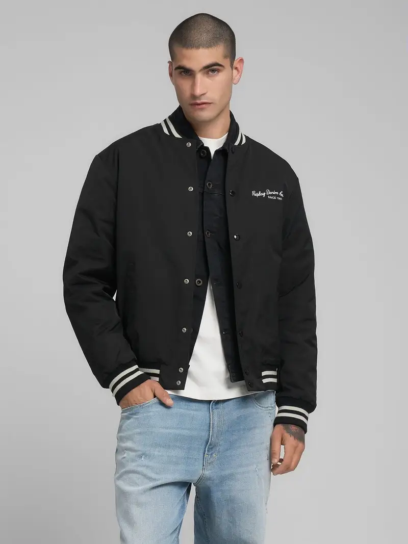 Bomber Varsity In Twill