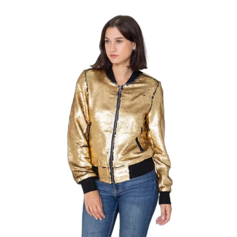 Giacca da donna Bombers Glitter
