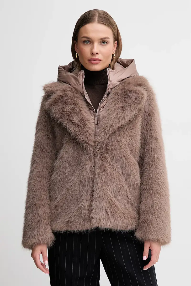 cappoto in piuma-piumino colore beige GW9148TFRL5