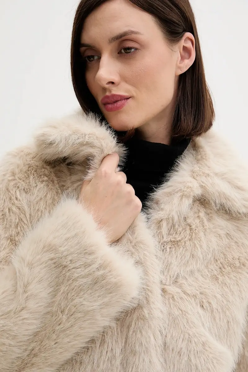 cappotto colore beige CW9192TFRL5 miniatura 4