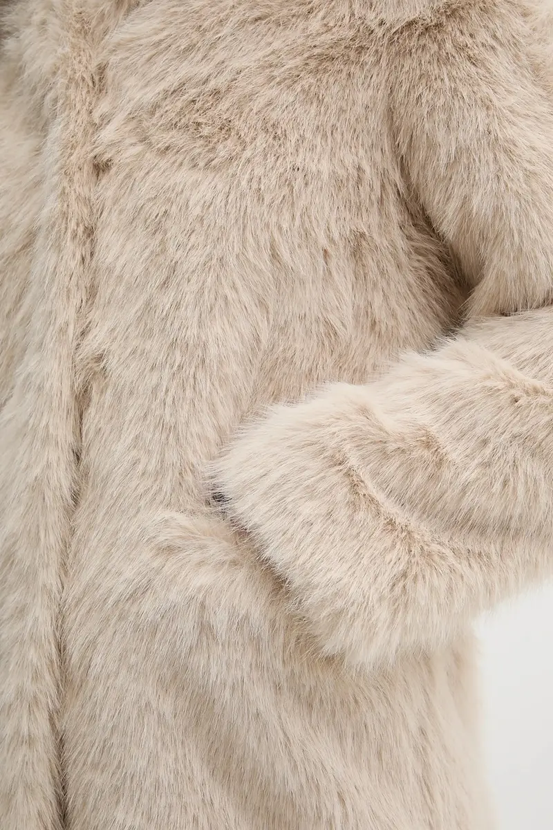 cappotto colore beige CW9192TFRL5 miniatura 5