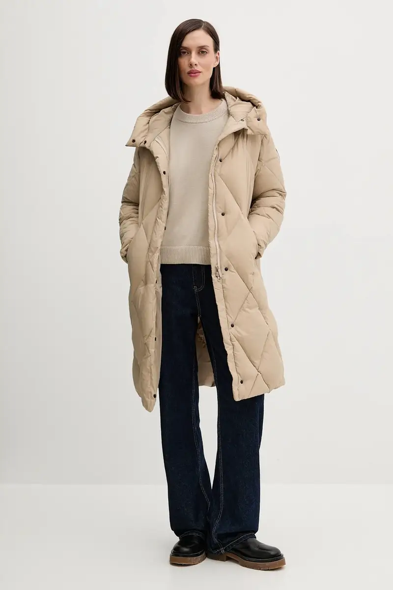 piumino colore beige CW9168TMNW5 miniatura 2