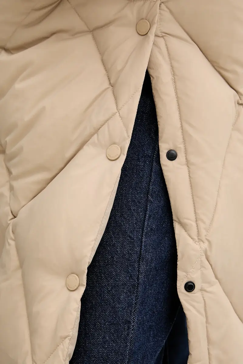 piumino colore beige CW9168TMNW5 miniatura 5