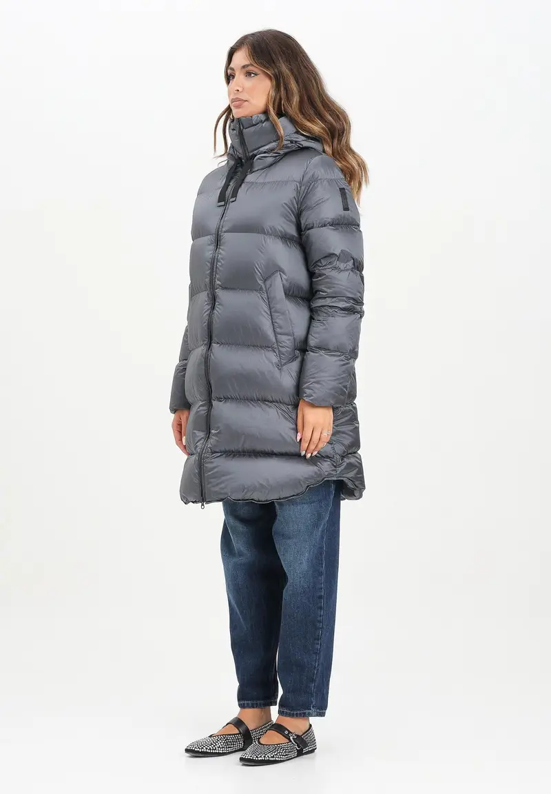 Piumino Geneva grigio da donna