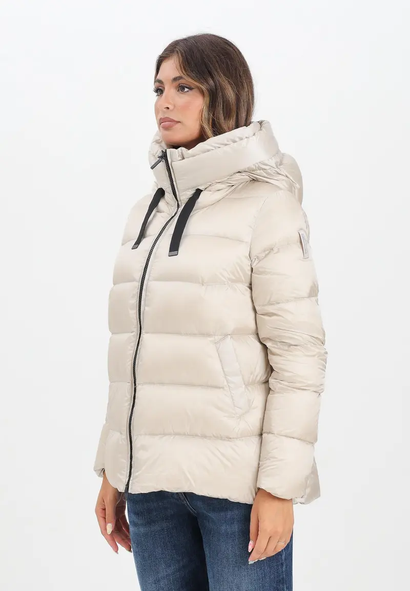 Piumino Rome beige da donna