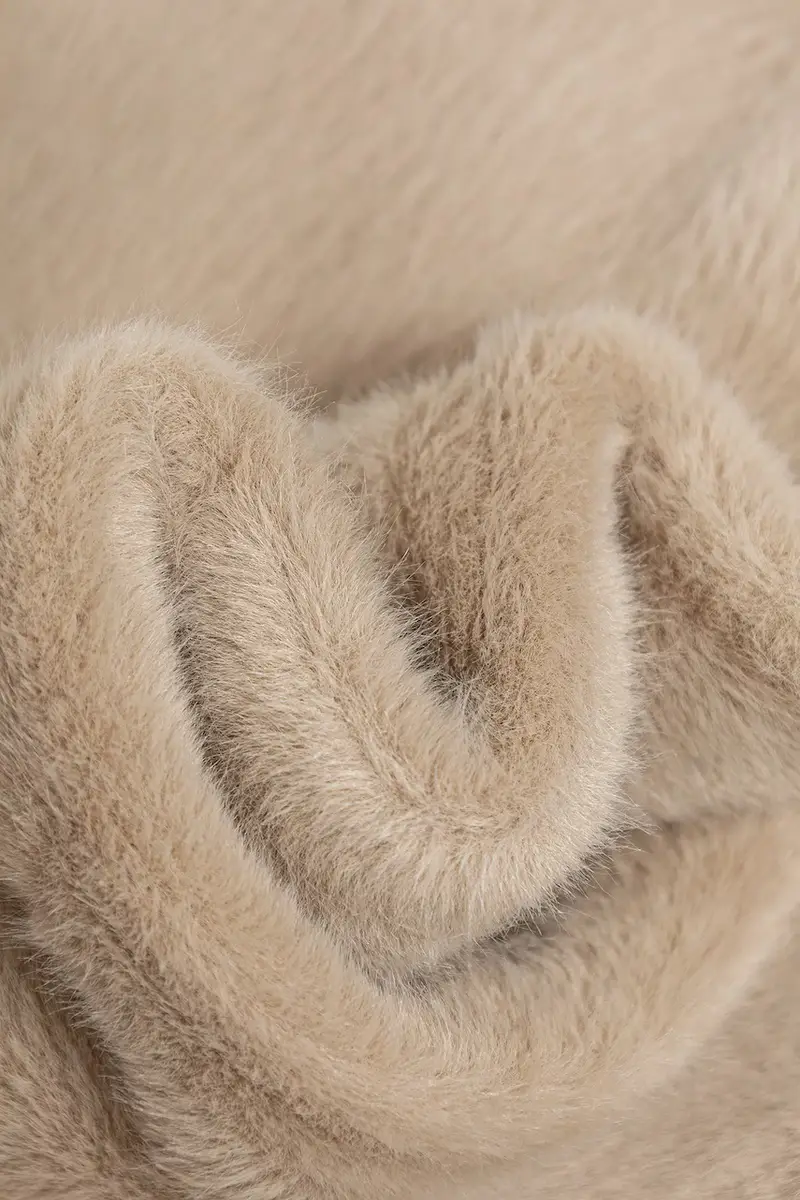 sciarpa donna colore beige WW6216TFSB5 miniatura 3