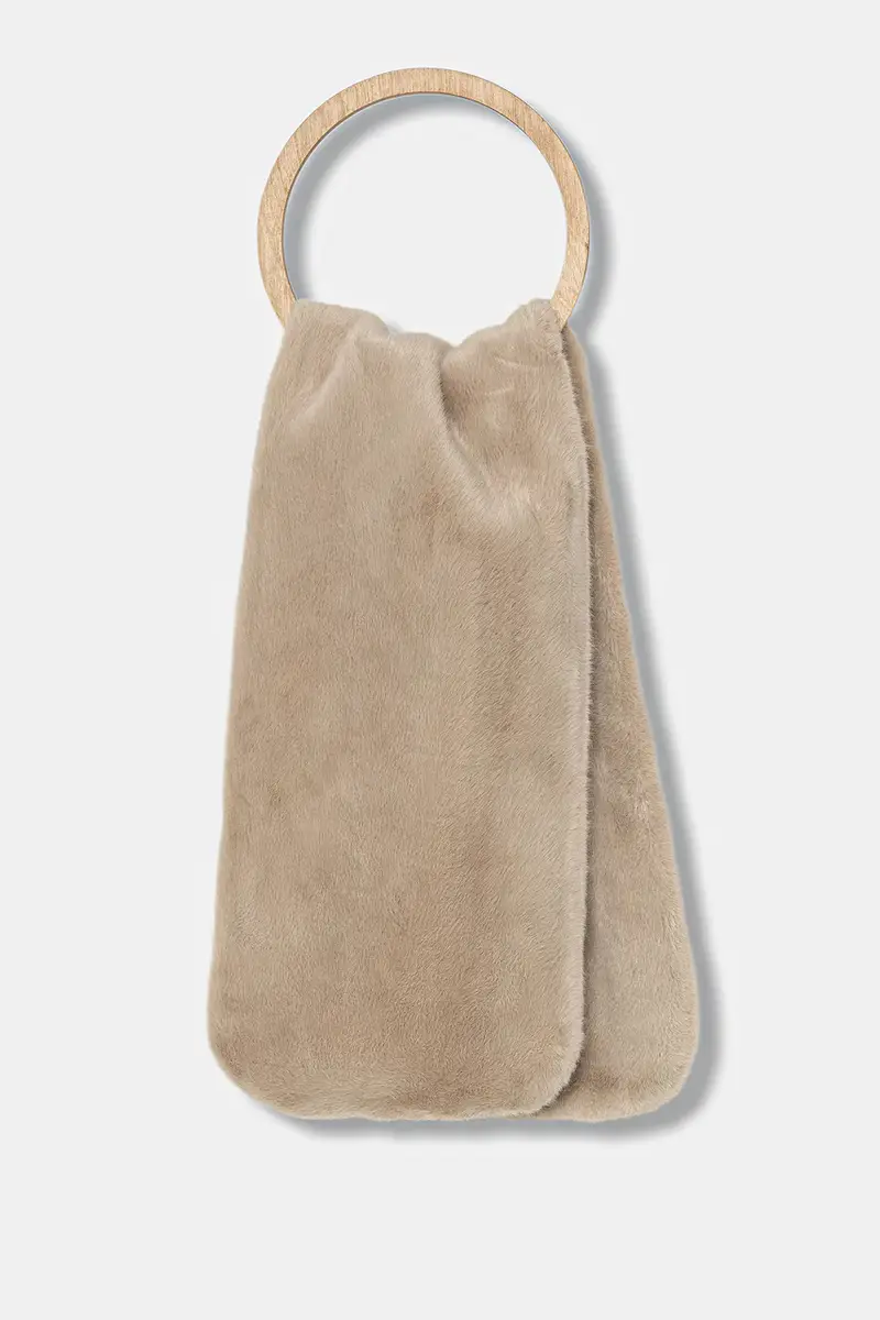 sciarpa donna colore beige WW6216TFSB5