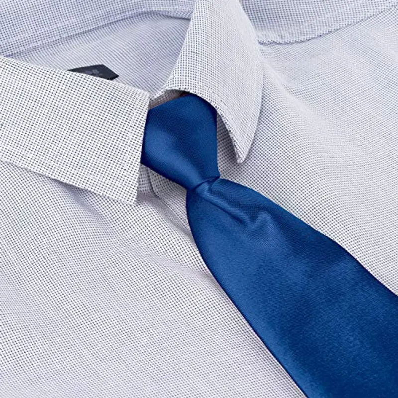 BomGuard Cravatta da bambino ragazzi, blu elettrico miniatura 2