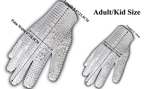 BOMJJOR Guanti Argento 2974300 miniatura 2