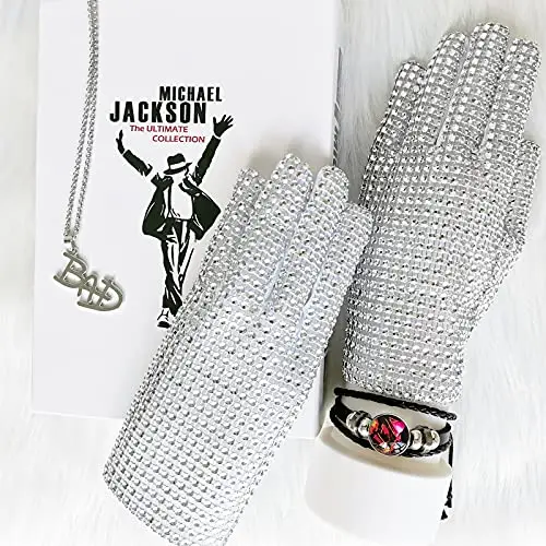 BOMJJOR Guanti Argento 2974300 miniatura 3