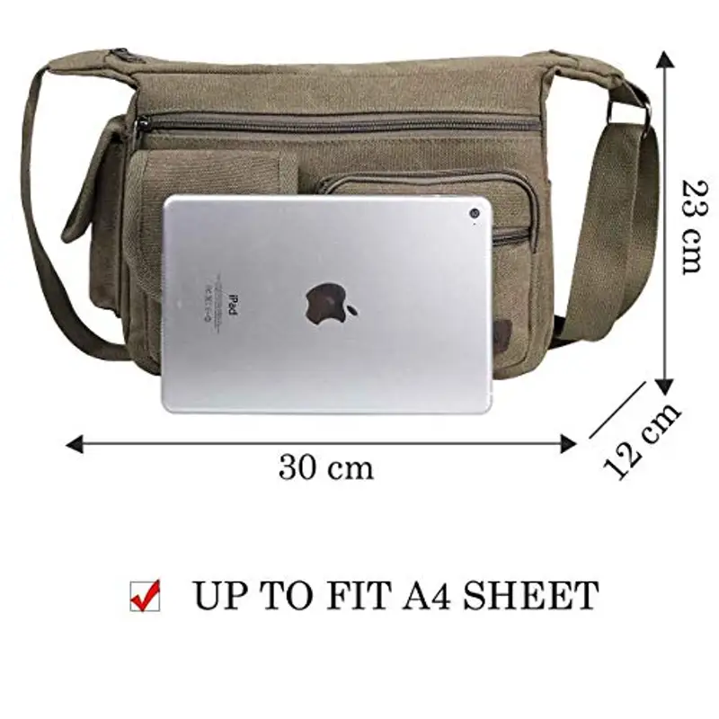 BOMKEE Borsa a tracolla Verde 1224549 miniatura 2