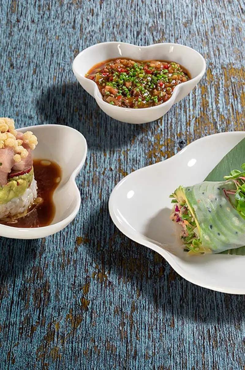 set piatti East 28 cm Bianco miniatura 5