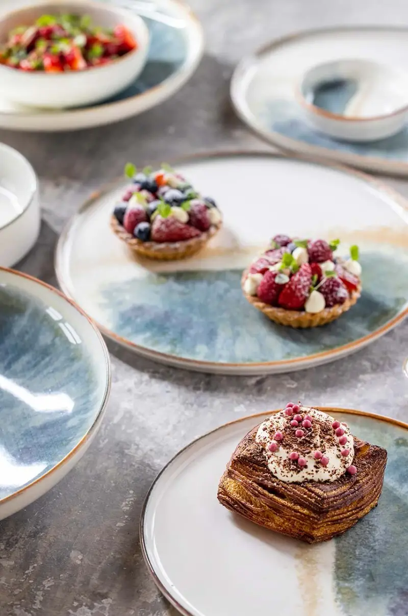 set piatti Fium ? 22 cm pacco da 6 Multicolore miniatura 5