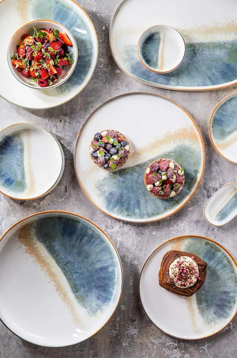 set piatti Fium ? 28 cm pacco da 6 Multicolore miniatura 5