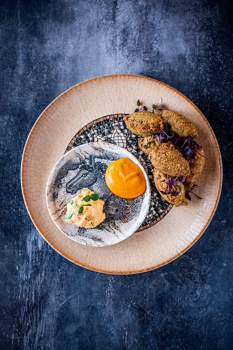 set piatti Mesopotamia Mosaic Wood Gourmet 32 cm pacco da 6 Multicolore miniatura 2