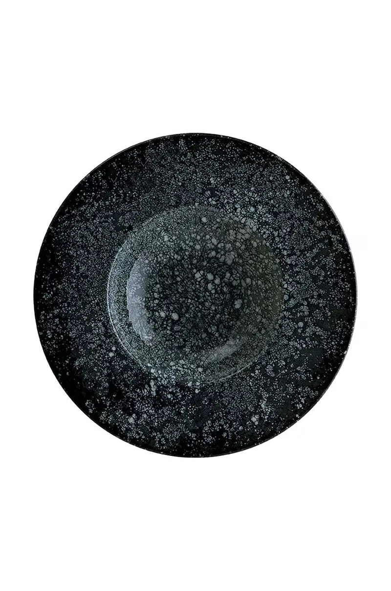 set piatti profndi Cosmos Black Banquet o 28 cm pacco da 6 Nero