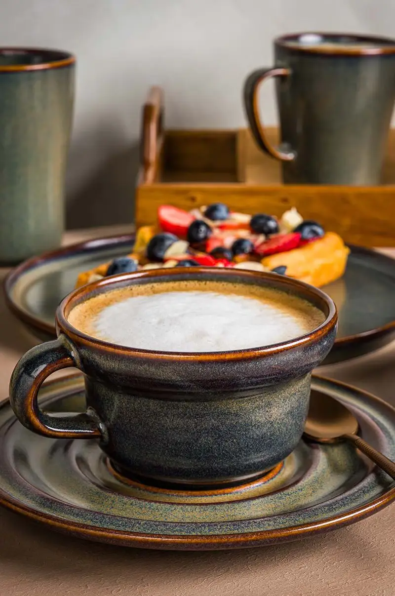 set tazze Gloire Kaff Cappuccino 250 ml pacco da 6 Multicolore miniatura 4