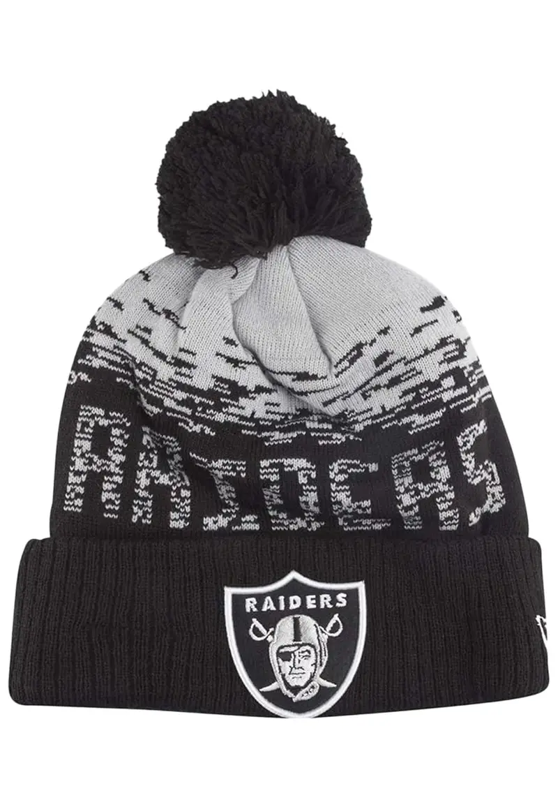Bonnet New Era  NFL Sport Knit Cuff Oakland Raiders |  New Era