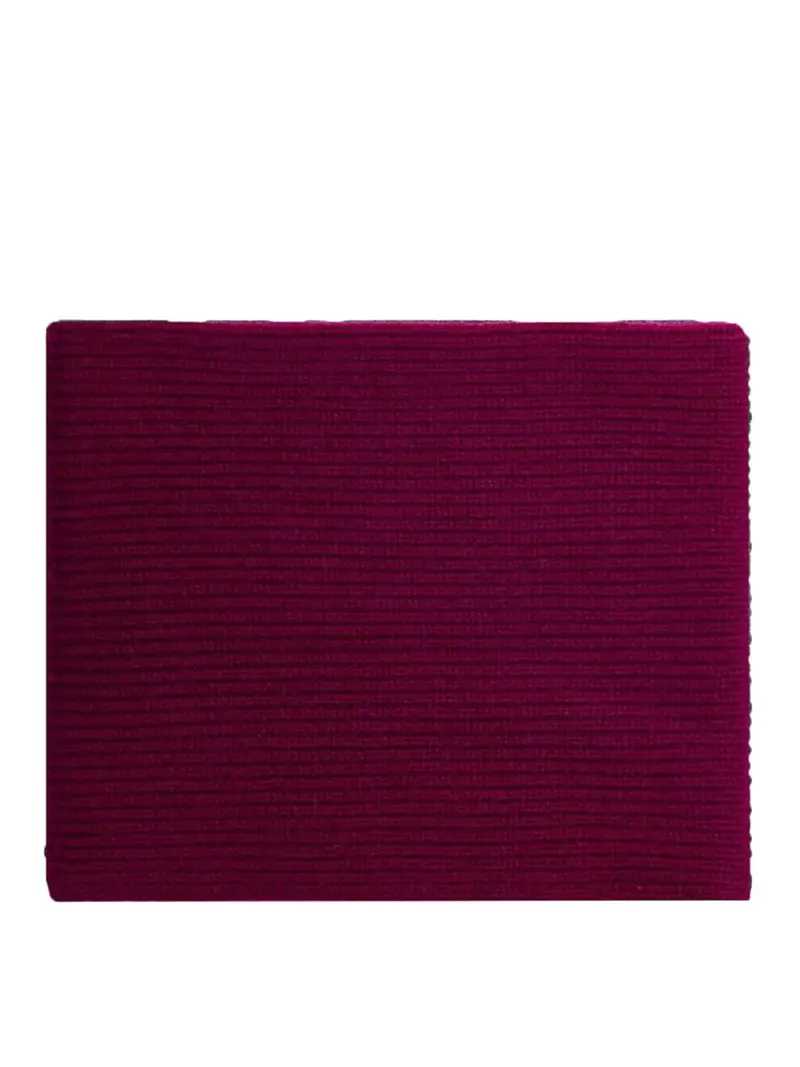 Snood A Cote Tatodine Rosso Scuro