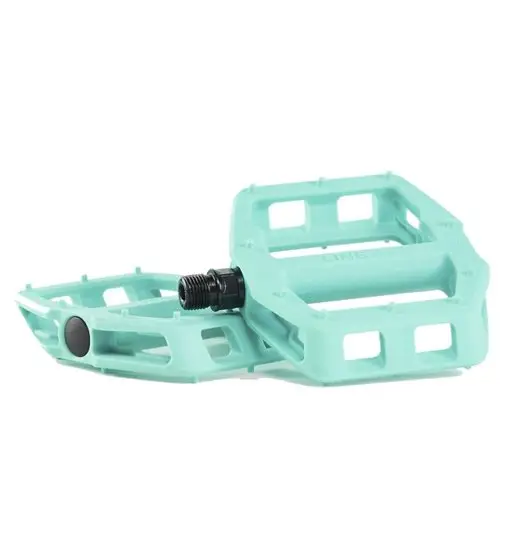 Line Comp Flat - pedali MTB Green