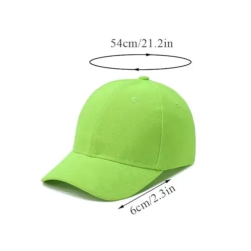 Boolavard Kids Boy Girl Berretto da Baseball Cappello in Morbido Cotone Leggero Misura Regolabile per 2 miniatura 2