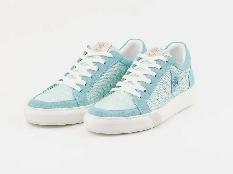 SERENDIPITY - Sneakers celeste con particolari azzurri - 36