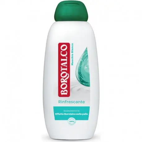 Borotalco Bagnodoccia Rinfrescante Muschio Bianco 450 Ml