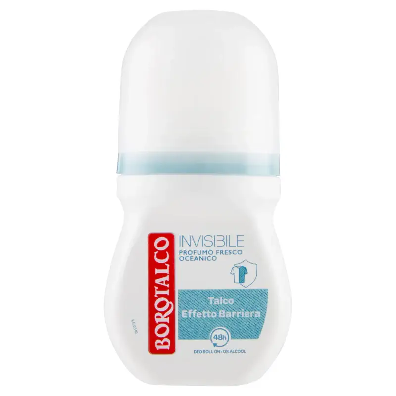 Deo Roll-On Invisible Fresco talco effetto barriera 50ml