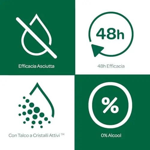 Borotalco, Deodorante Roll-On Originale, con Talco a Cristalli Attivi, Tripla Protezione Asciutta, Senza Alcool miniatura 3