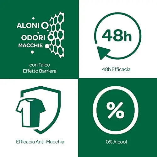 Borotalco, Deodorante Spray Invisibile Verde, Formula Senza Alcool con Talco Effetto Barriera, Cattura e Non miniatura 3