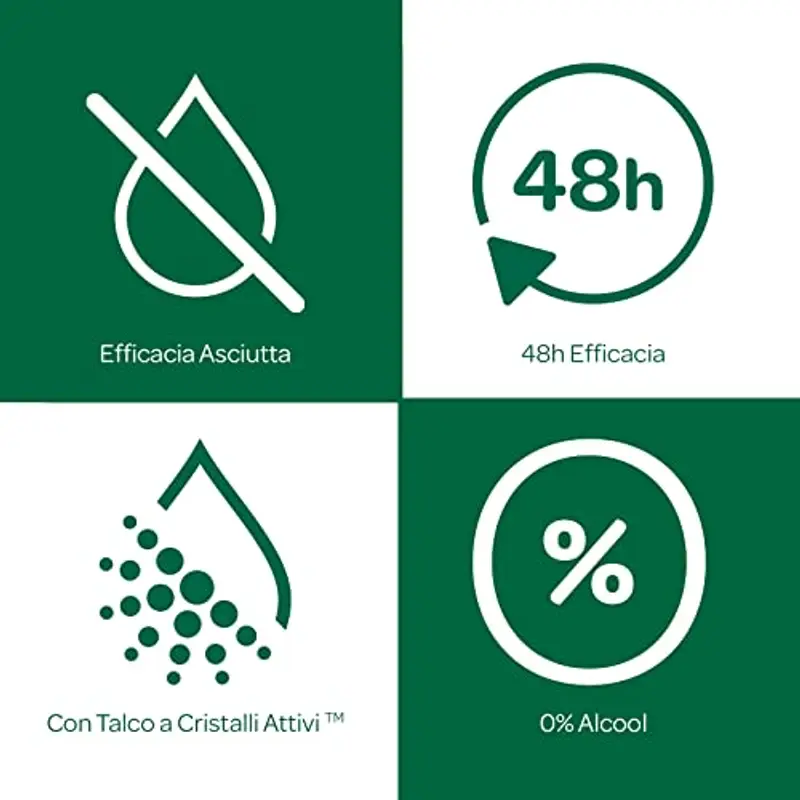 Borotalco, Deodorante Spray Originale, Formula Senza Alcool con Talco a Cristalli Attivi, Assorbe il Sudore, Profumo Borotalco, 48h di Efficacia - 1 Flacone da 150 ml miniatura 3