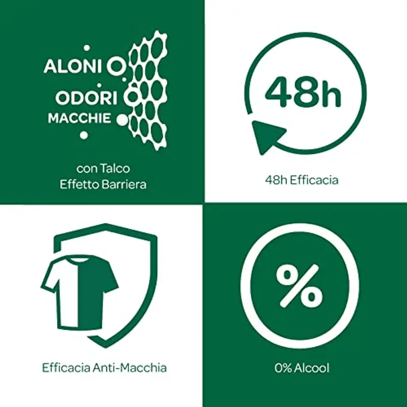 Borotalco, Deodorante Vapo Invisibile Grigio, Formula Senza Alcool con Talco Effetto Barriera, Cattura e Non miniatura 3